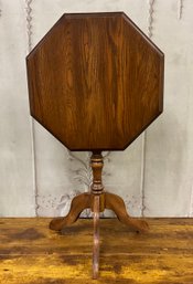 Antique Wooden Tilt Top Table