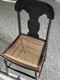 Mid 20th Century Chair With Cane Seating