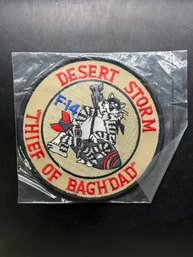 Desert Storm Thief Of Baghdad Collectible Patch Sealed