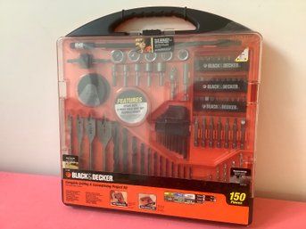 Black And Decker Complete Drilling & Screw Driving Project Kit NEW