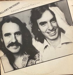 BELLAMY BROTHERS -Featuring Let Your Love Flow  - Vinyl LP 1976 - BS 2941 - VG
