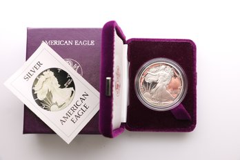 1986 Silver Eagle 1 Ounce .999 Proof Coin