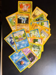 15 1990's Pokemon Cards