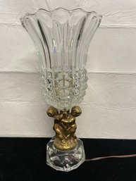 Vintage Cherub Torchiere Lamp 1 Of 2