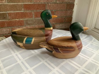 Wooden Duck Folk Art
