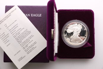 1987 Silver Eagle 1 Ounce .999 Proof Coin