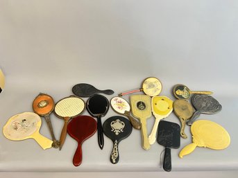 Estate Collection Of Hand Mirrors