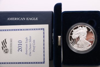 2010 Silver Eagle Proof Coin 1 Ounce .999