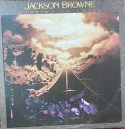 JACKSON BROWNE - Running On Empty - 6E-113 1977 LP With Booklet Asylum Record