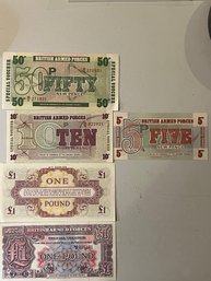 Miscellaneous Foreign Paper Money