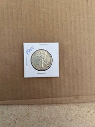 Beautiful 1944 Walking Liberty Silver Half Dollar