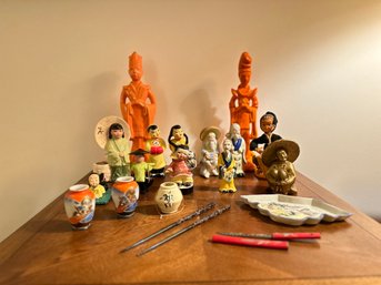 Lot Of Decor And Figurines