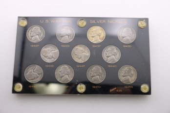 War Nickel Coin Set In Holder