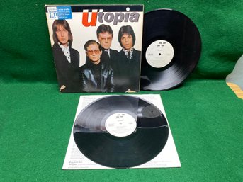 Utopia. Todd Rundgren White Label Promo Double LP Record On 1982 Network Records.