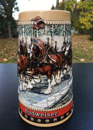 1988 Budweiser Anheuser-Busch Limited Series Collectors Beer Stein