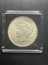 1924 Silver Peace Dollar