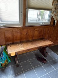 Wood Bench