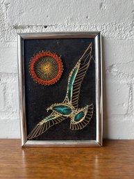 Mid Century 1970s String Art -