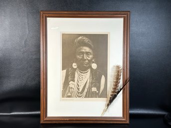 A Magnificent Portrait Of Chief Joseph, Nez Perce Tribe, Photographed By E.S. Curtis