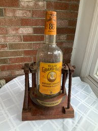 Vintage Oversized Whiskey Decanter