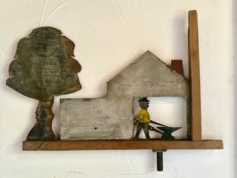 Hand Made 3D Folk Art Iron Forger