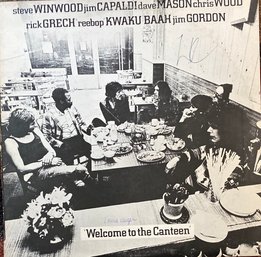 STEVE WINWOOD & OTHER ARTISTS - WELCOME TO THE CANTEEN- UAS-5550 VINYL RECORD