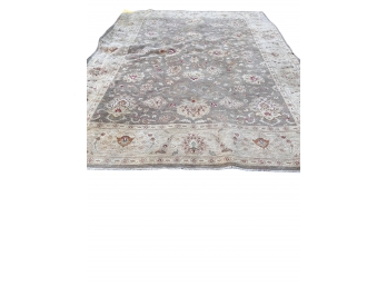 Neutral Colored Oriental Style Area Rug