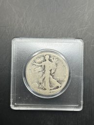 RARE 1923-S Walking Liberty Silver Half Dollar