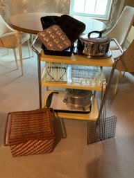 Yellow Bar Cart And More