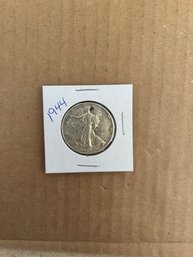 Beautiful 1944 Walking Liberty Silver Half Dollar