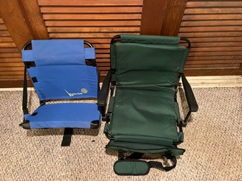 Pair Of Bleacher Seat Cushions