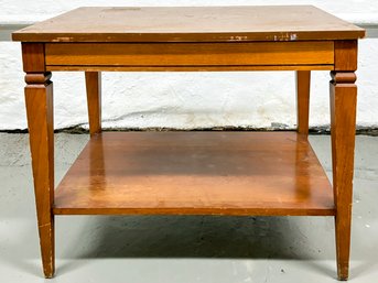 A Mahogany Side Table By Lane Furniture