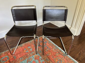 Set Of 2 Tubular Chairs (1 Of 2)