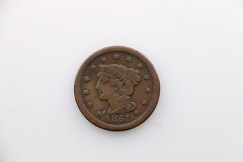 1851 Large Cent Penny