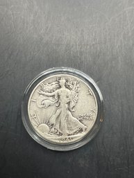 1941 Walking Liberty Silver Half Dollar