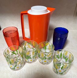 Spring Patio Time ! Mid Century Refreshment Set