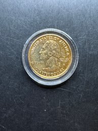 2006 Gold Plated Quarter