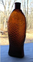 A Figural Fish Bitters / Cod Liver Oil Bottle Early 20th Century