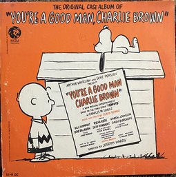 You're A Good Man, Charlie Brown -  Original Cast Album -MGM. 1E-9 OC - Record