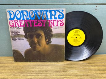 DONOVAN'S GREATEST HITS On 1969 Epic Records Stereo.