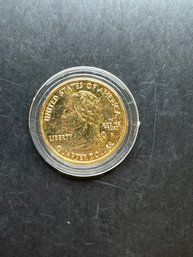 2005-D Gold Plated Quarter