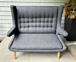 Lillian August High Backed Love Seat