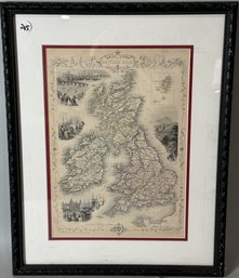 MAP OF THE BRITISH ISLES