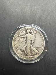 1943 Walking Liberty Silver Half Dollar