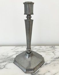 A Large Portuguese Alloy Candlestick - For Neiman Marcus