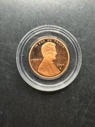 2007-S Proof Uncirculated Penny