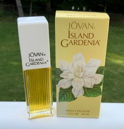 NEW IN BOX JOVAN Island Gardenia ~ 1.5 FL OZ Spray Cologne ~