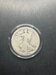 1917 Walking Liberty Silver Half Dollar