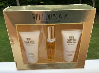 NEW IN BOX White Diamonds By Elizabeth Taylor Gift Set