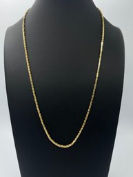Amazing 14k Yellow Gold Byzantine Style Necklace